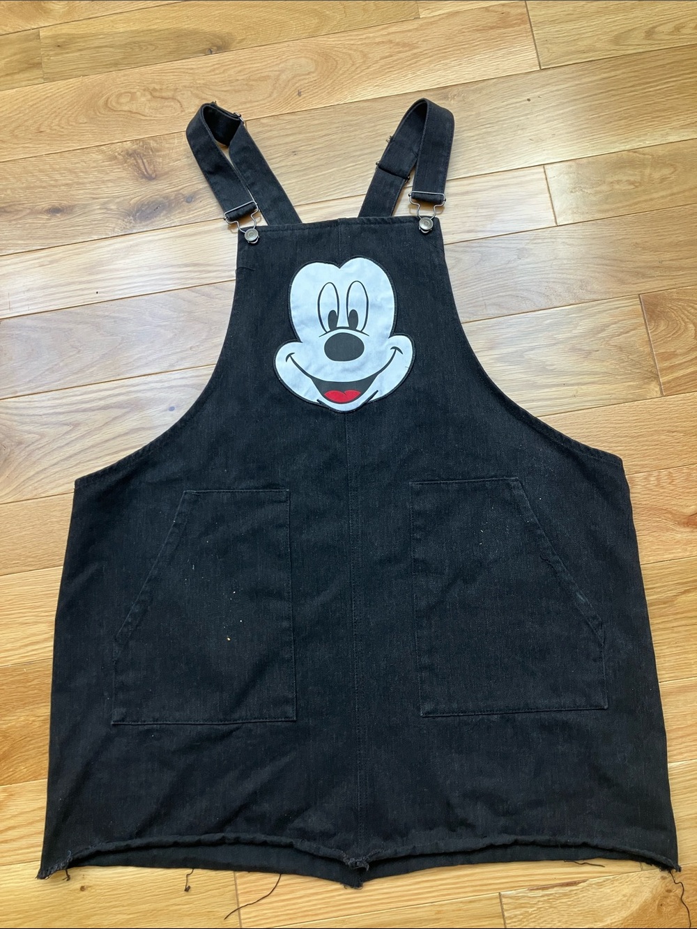 Disney Black Mickey Mouse Overall Dress 3X